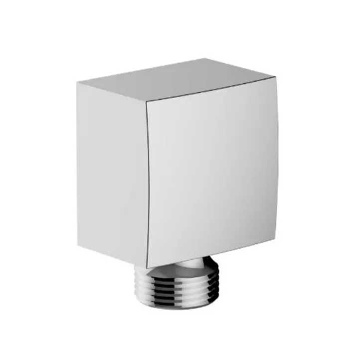 Eastbrook Square Outlet Elbow - Chrome