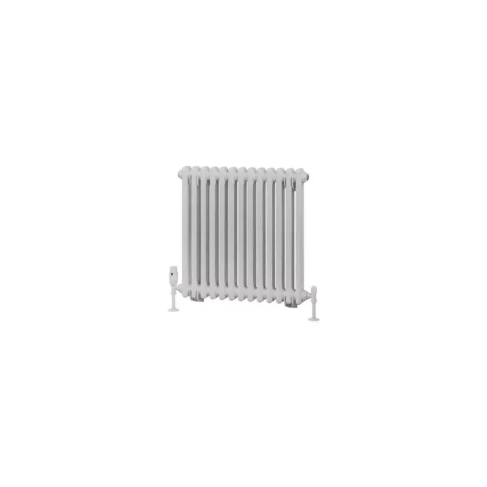 Eastbrook Rivassa 2 Column Radiator 600 x 608mm Gloss White