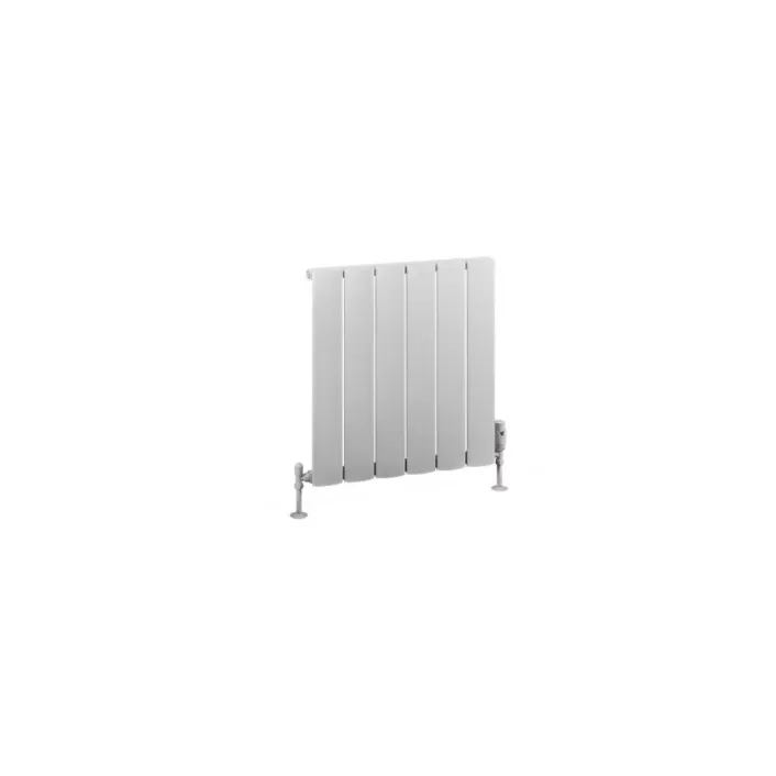 Eastbrook Malmesbury 600 x 565 Aluminium Radiator Matt White