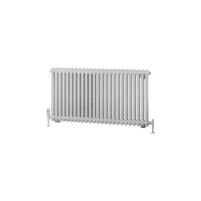Eastbrook Rivassa 2 Column Radiator 600 x 1148mm Gloss White