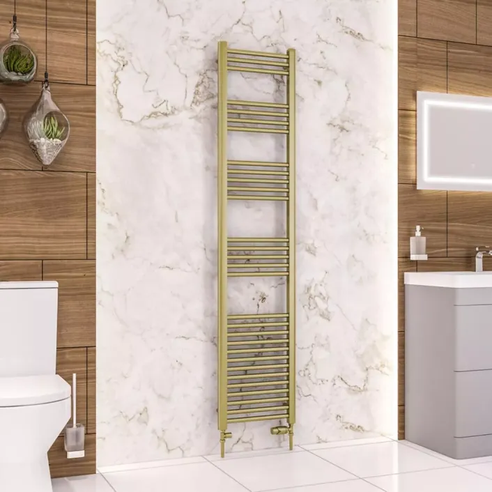 Eastbrook Wendover Straight Multirail 1800 x 400 Brushed Brass