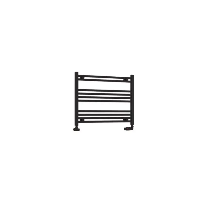 Eastbrook Wendover Straight Multirail 600 x 750 Matt Black