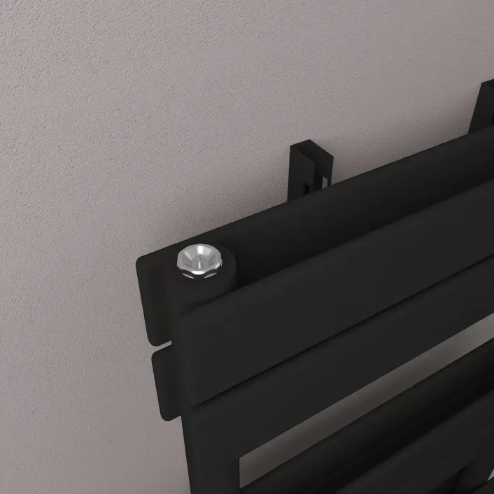 Eastbrook Addington II Towel Rail 1110 x 500 Type20 Matt Black