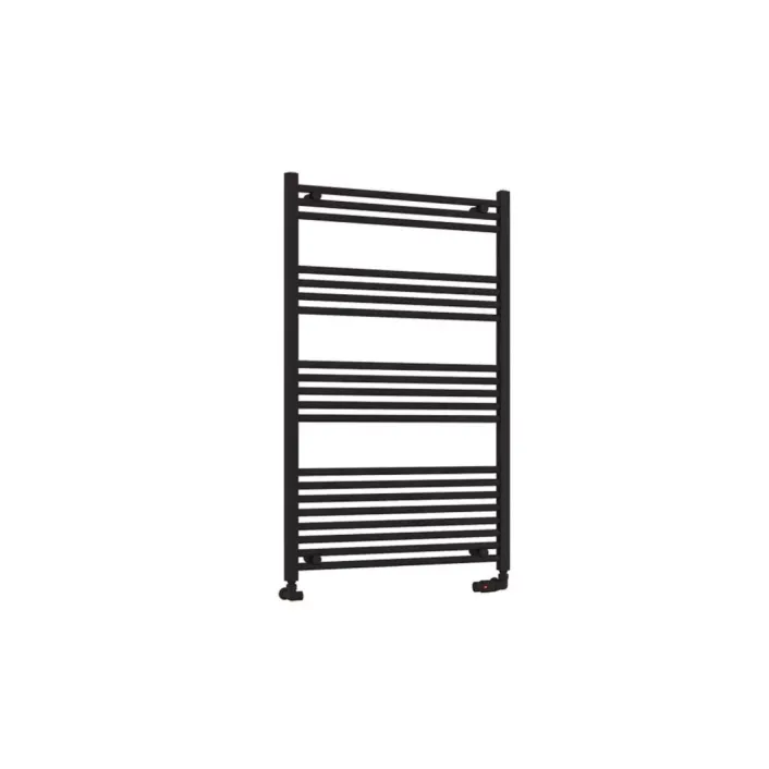Eastbrook Wendover Straight Multirail 1200 x 750 Matt Black