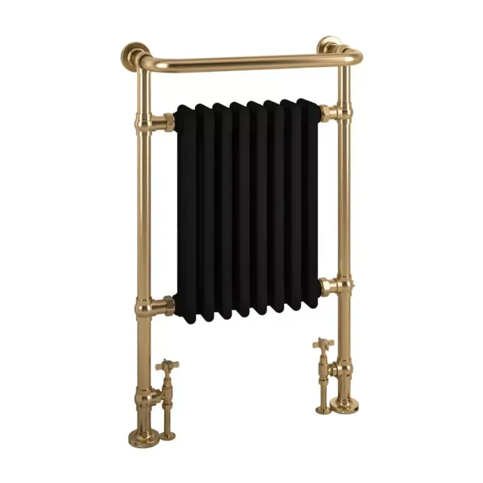 Eastbrook Isbourne 940 x 600 Brushed Brass / Matt Black