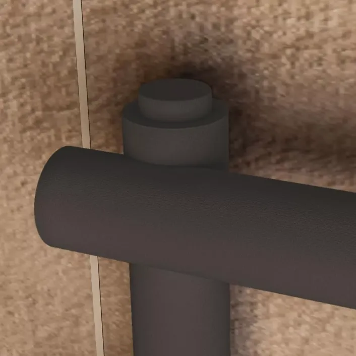 Eastbrook Round Vent Cap (Pair) Anthracite Anthracite