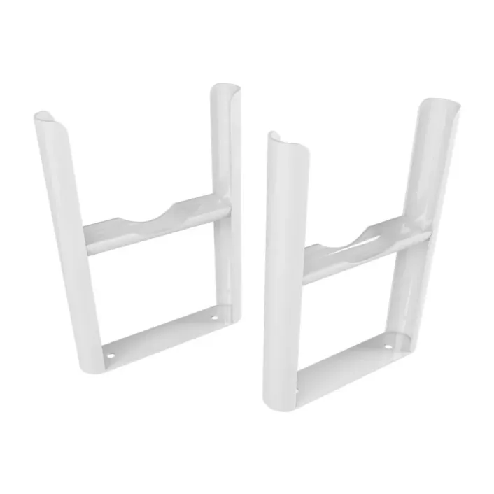 Eastbrook Rivassa 4 Column Radiator Feet (Pair) Gloss White