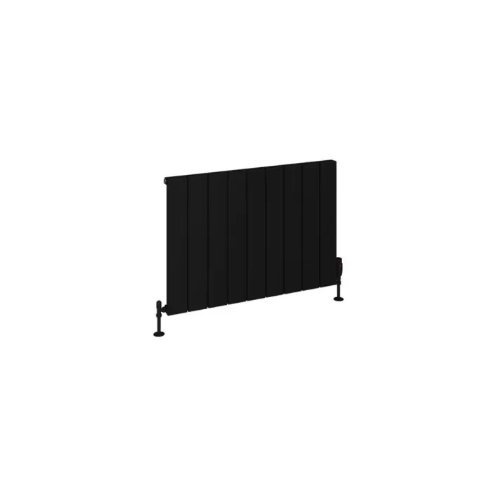 Eastbrook Rosano 600 x 850 Aluminium Radiator Matt Black