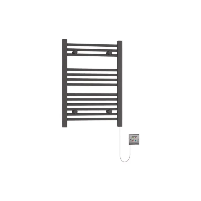 Eastbrook Biava Dry Element Towel Rail 700x500mm Matt Anthracite