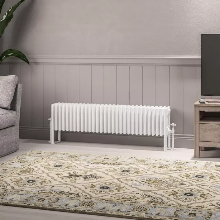 Eastbrook Imperia 6 Column Radiator 300 x 1370mm Gloss White
