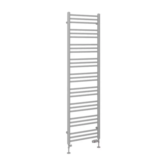 Eastbrook Corinium Round 1800 x 500 Towel Rail Matt Grey