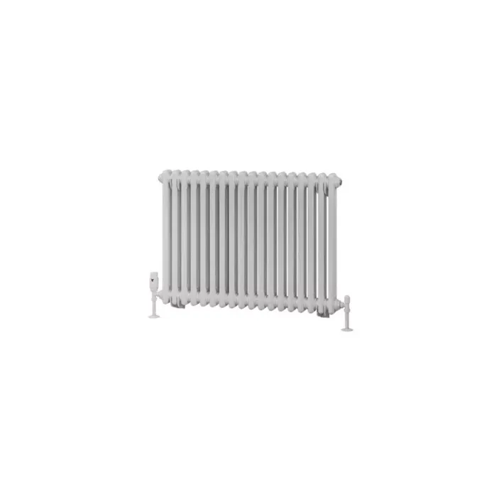 Eastbrook Rivassa 2 Column Radiator 600 x 833mm Gloss White