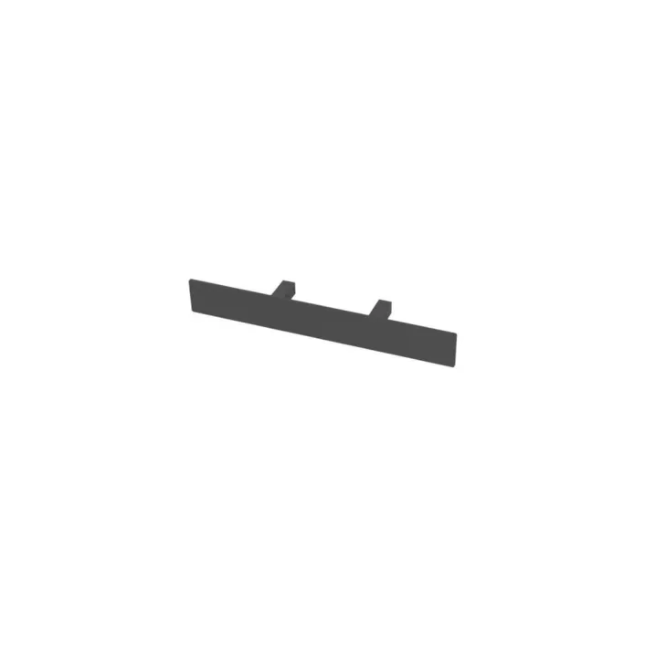Eastbrook Addington Flat Style Towel Hanger 292mm Matt Anthracite