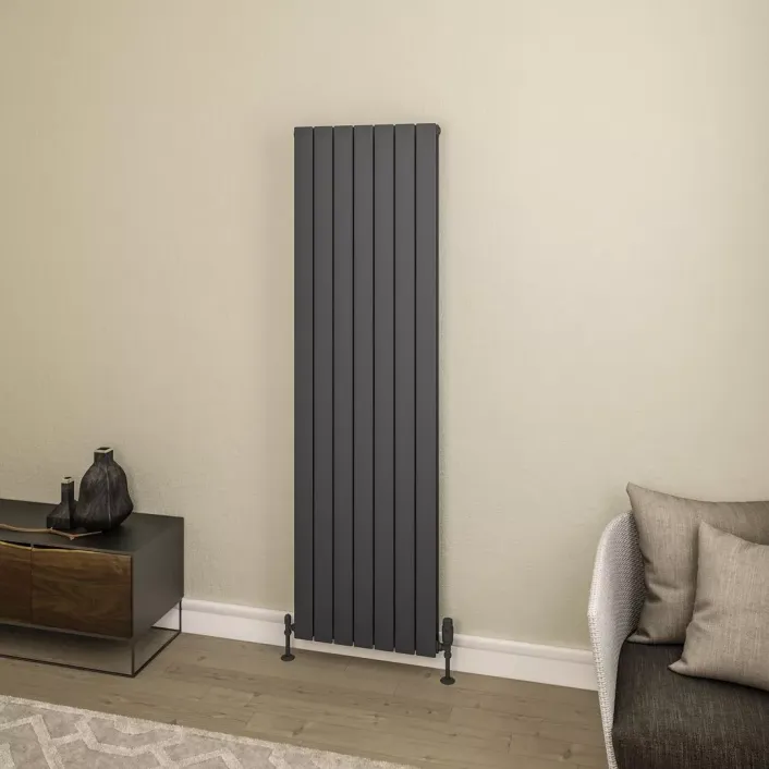 Eastbrook Addington II Radiator 1800 x 522 Type20 Matt Anthracite