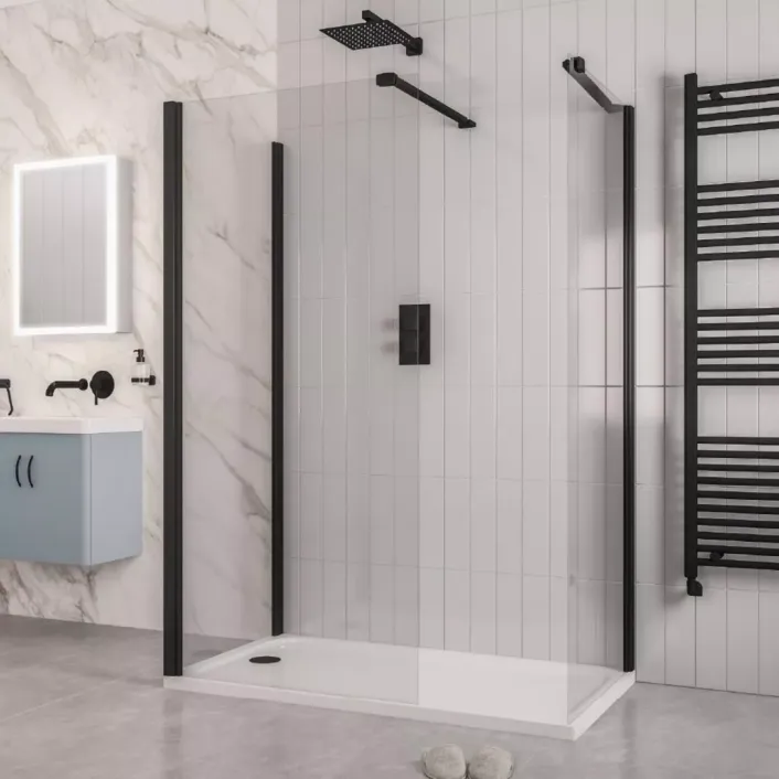 Eastbrook Volente Walkin Support Bar 900mm Matt Black