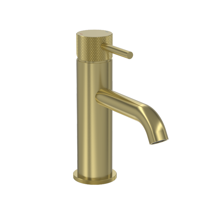 hib. Atlas Luxe Mono Mixer - Brushed Brass