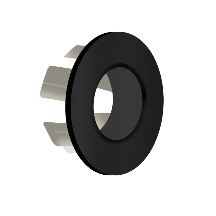 hib. Overflow Washbasin Rings - Black