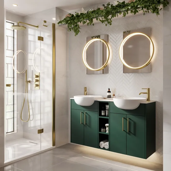 hib. Genesis Fitted Furniture - Dark Emerald