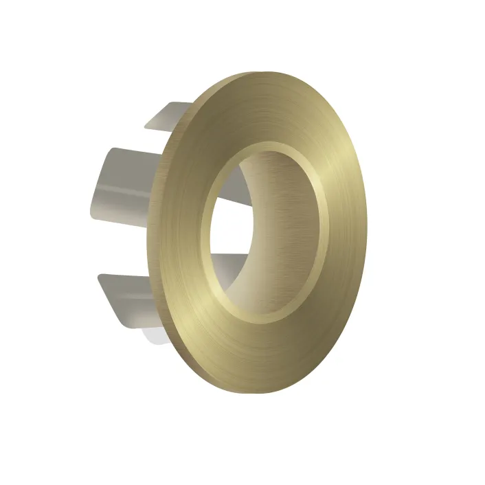 hib. Overflow Washbasin Rings - Brushed Brass