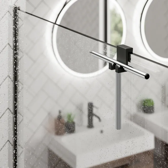 hib. Shower Squeegee and Holder
