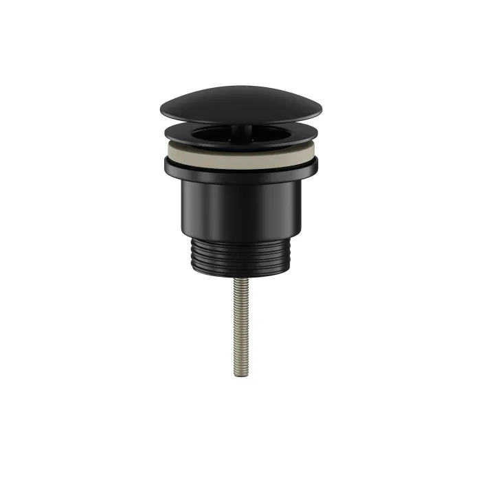 hib. Free Flowing Basin Waste - Black