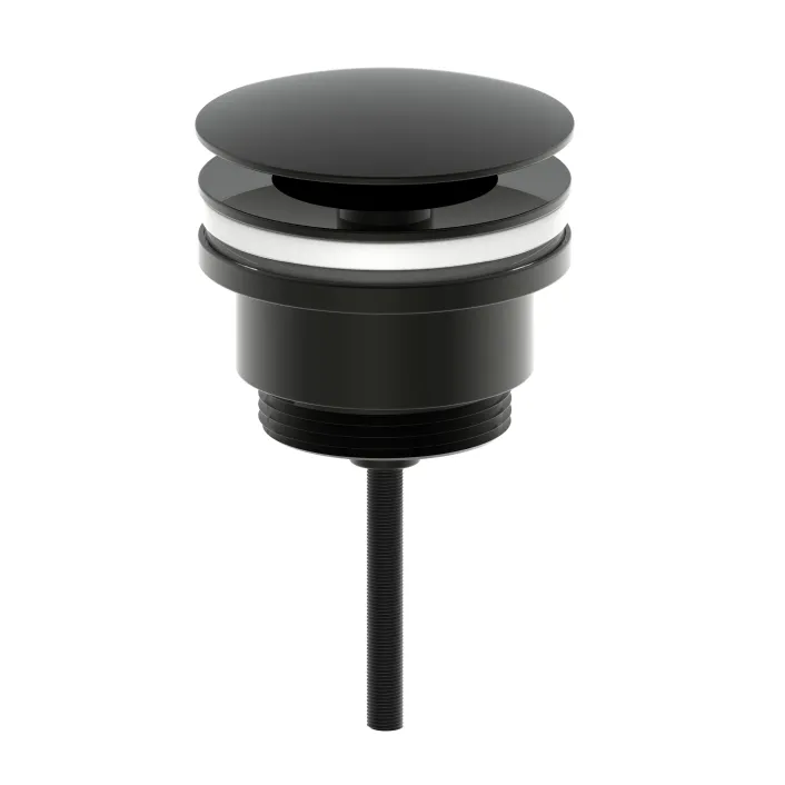 hib. Free Flowing Basin Waste - Black Chrome