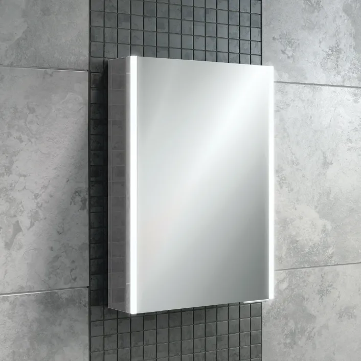 hib. Xenon LED Colour Temperature Changing Mirrored Cabinet