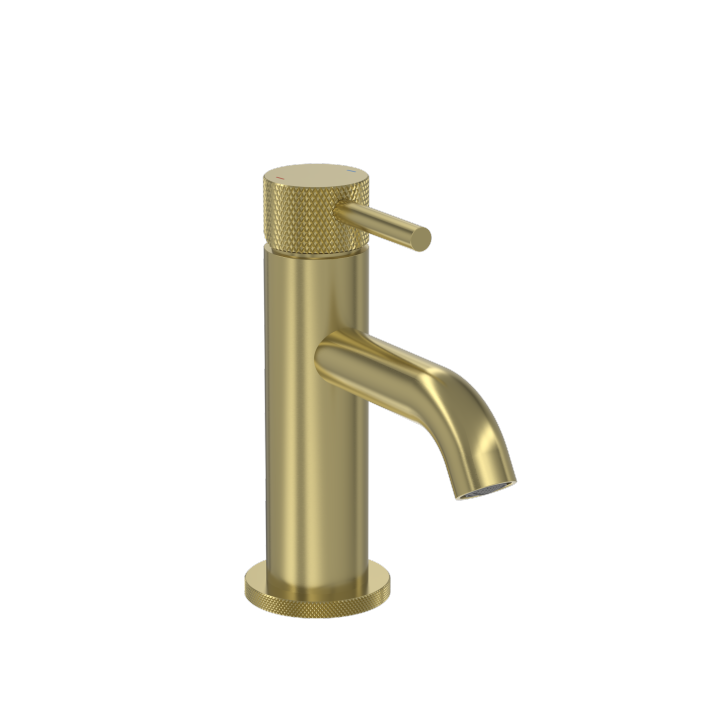 hib. Atlas Luxe Mini Mono Mixer - Brushed Brass