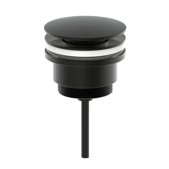 hib. Click-clack Basin Waste - Black Chrome