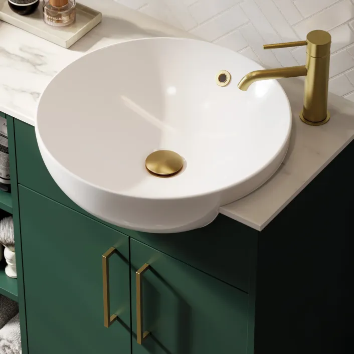 hib. Evo Round Semi-Recessed Basin