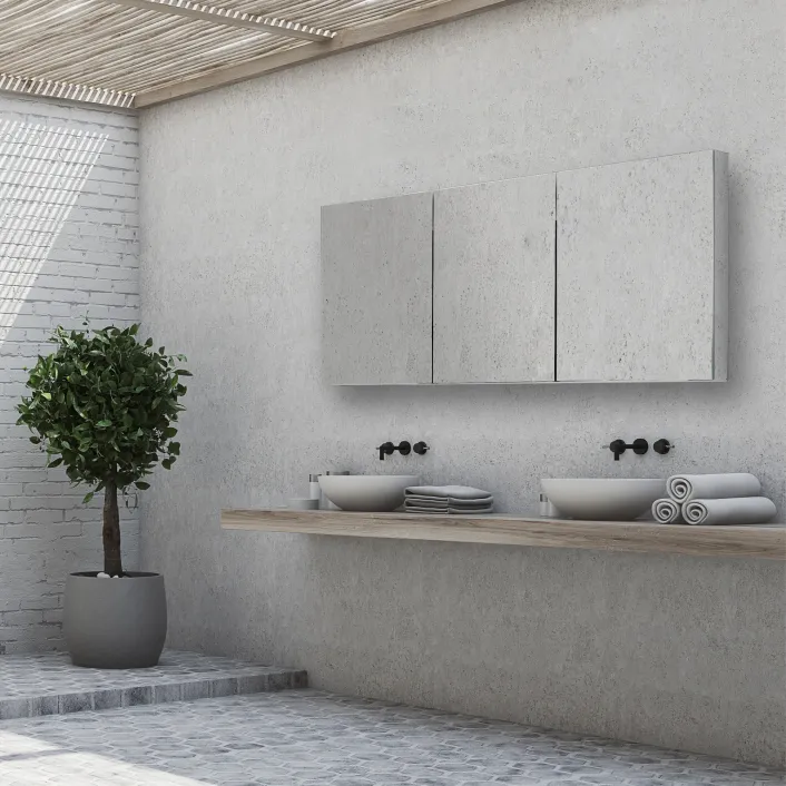 hib. Eris Bathroom Mirrored Cabinet