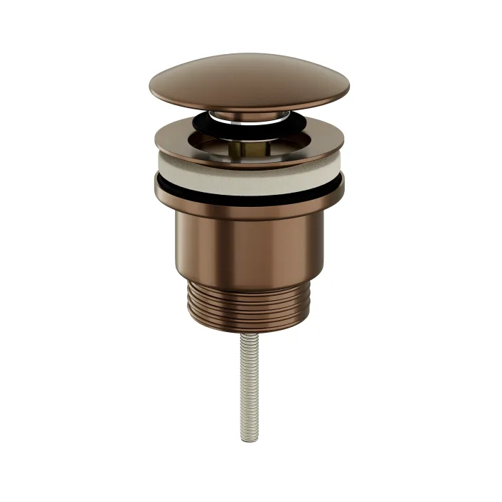 hib. Click-clack Basin Waste - Brushed Bronze