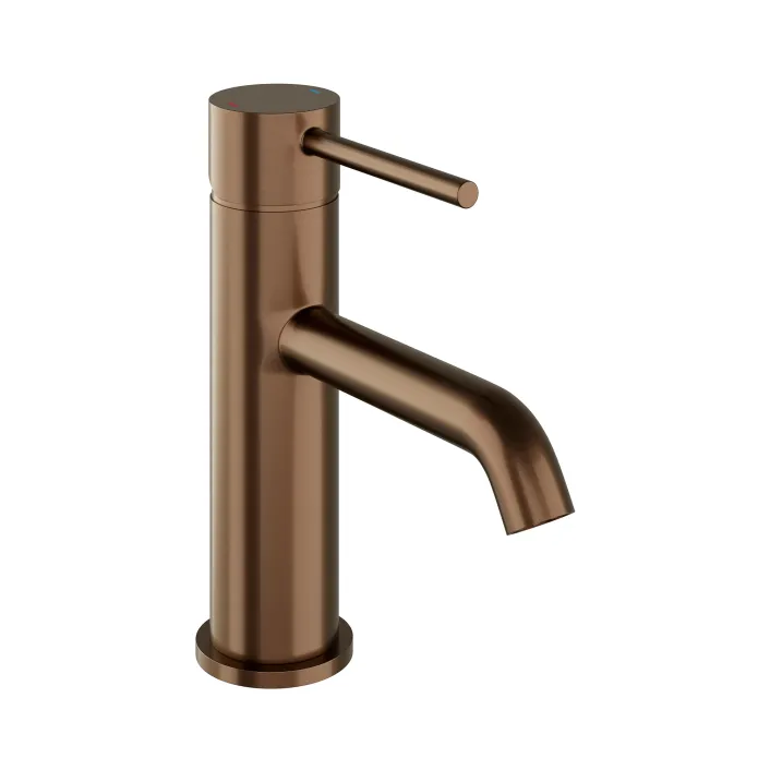 hib. Atlas Mono Basin Mixer - Brushed Bronze
