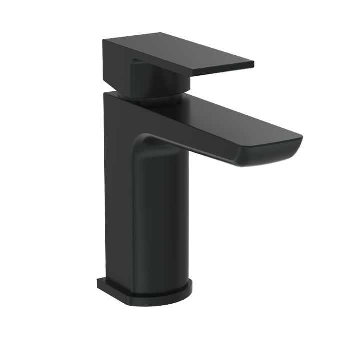 hib. Indra Mono Basin Mixer - Matt Black