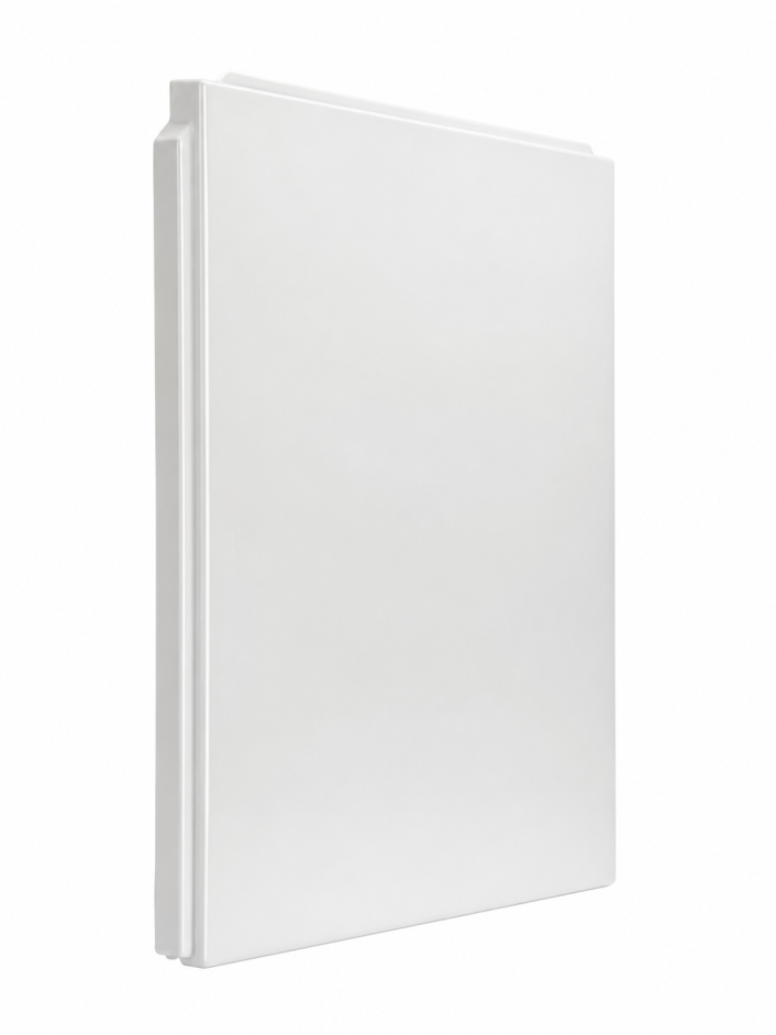Kartell Supastyle Bath End Panel 800mm White