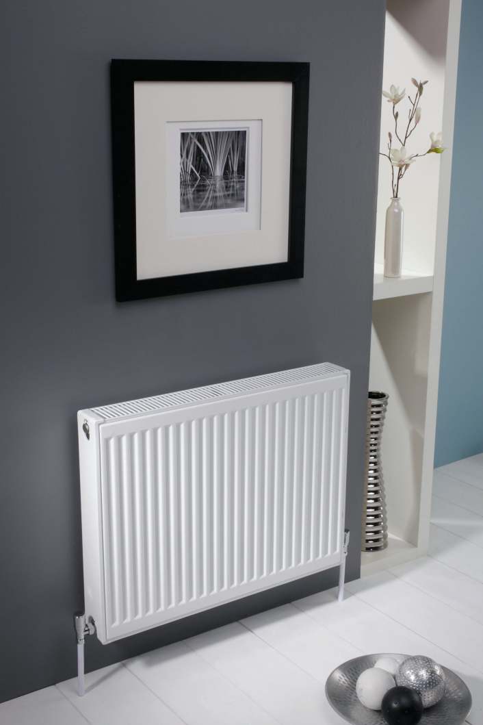 Kartell Krad Type 22 Central Heating Radiator 40x40cm White