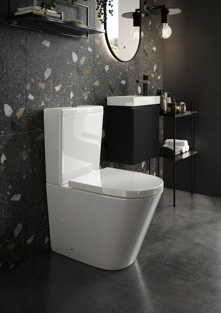 Scudo Linea Ceramic Cistern with WRAS Fittings