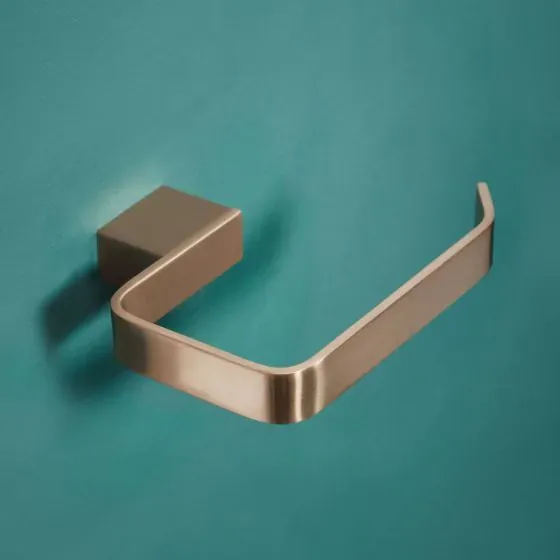 Scudo Sienna Paper Holder, Brushed Bronze