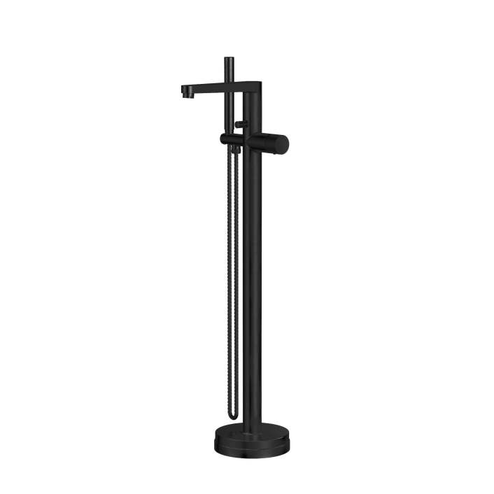 Scudo Koko Freestanding Basin Mixer, Brushed Bronze