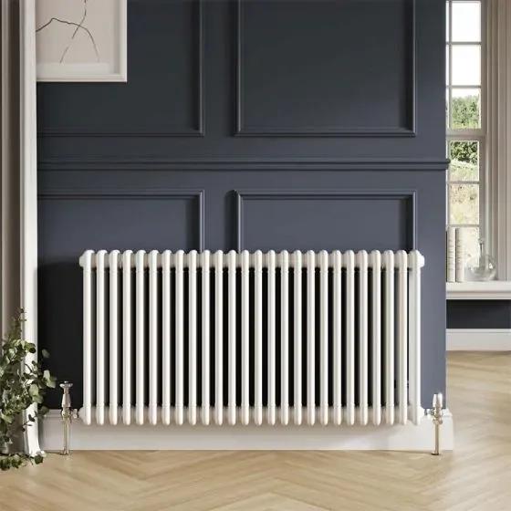 Scudo Foundry Column Radiator, 3 Column, 22 Sections, 600 x 1010mm — White