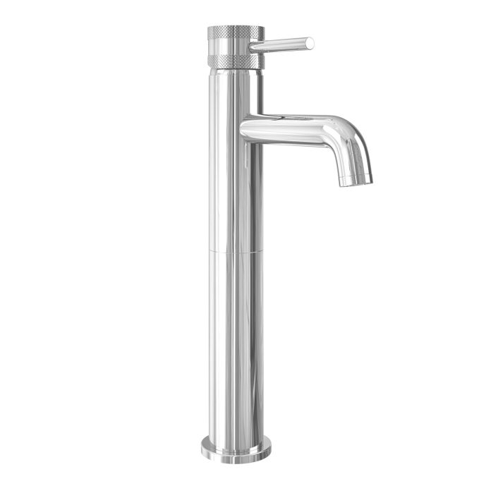 Scudo Core Tall Mono Basin Mixer, Chrome