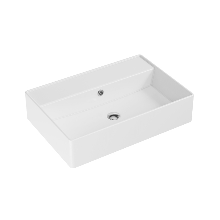 Countertop/Wall-Hung 500 Basin -  Pre tapped for 1 hole option