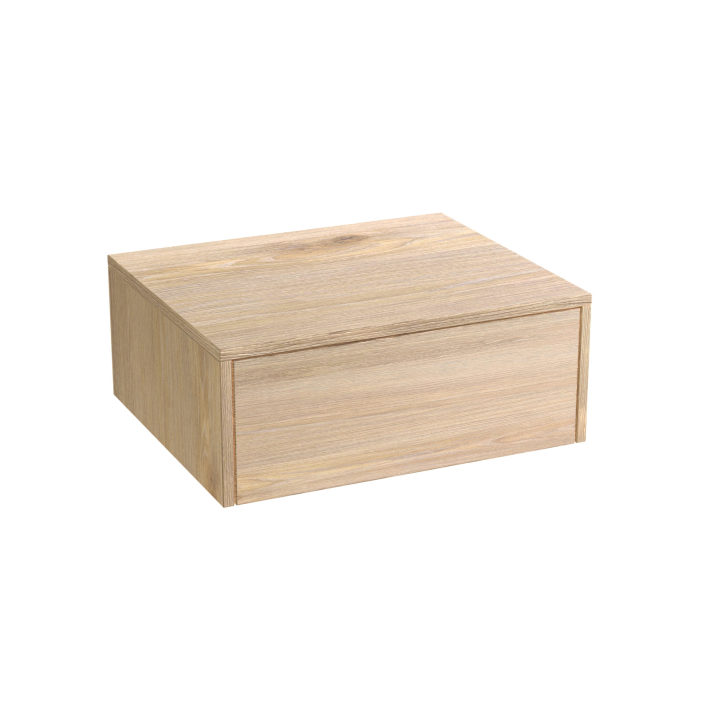 Scudo Shelph Storage Unit, Davos Oak — 600mm
