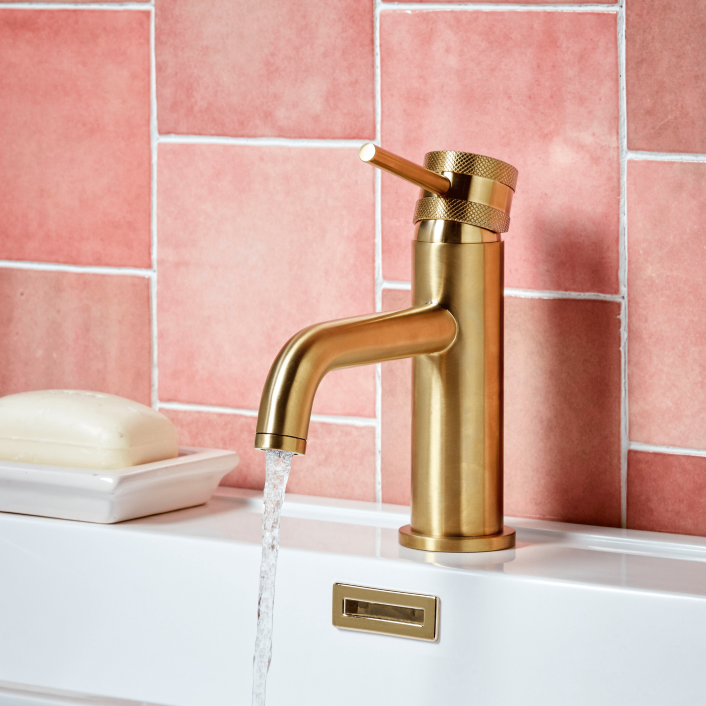 Scudo Core Mono Basin Mixer, Gunmetal