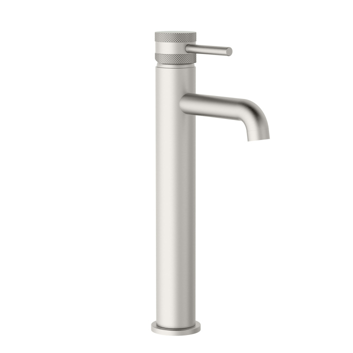 Scudo Core Tall Mono Basin Mixer, Brushed Nickel
