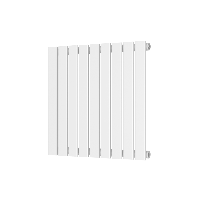 Scudo Bravo Designer Radiator, Single Panel, 600 x 410mm — White