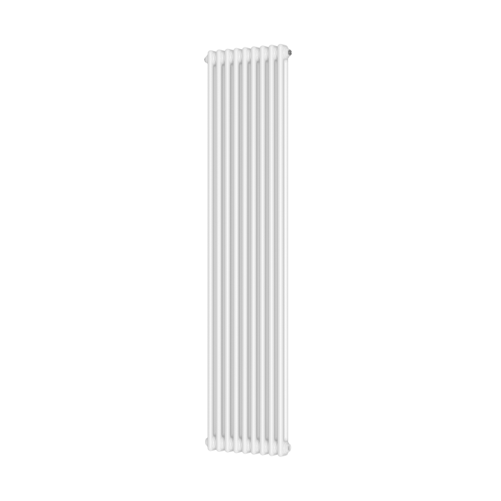 Scudo Foundry Column Radiator, 2 Column, 11 Sections, 1800 x 515mm — White