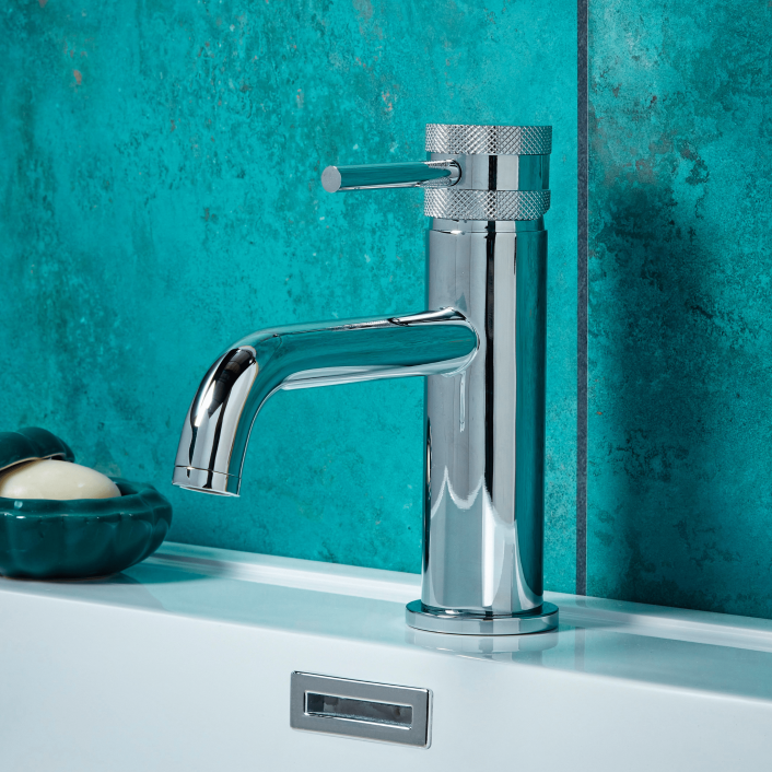 Scudo Core Mono Basin Mixer, Gunmetal