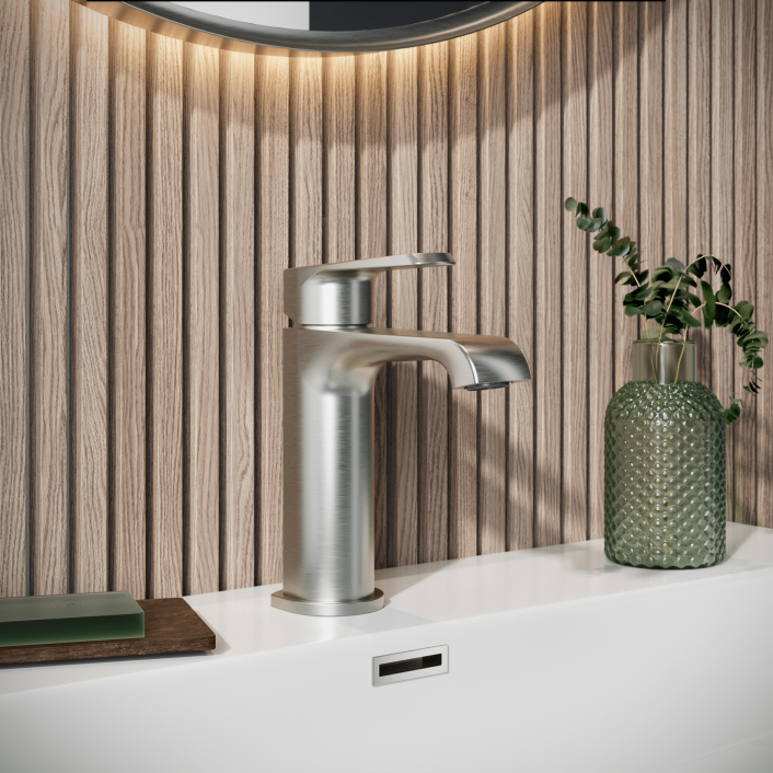Scudo Montana Basin Mono Tap, No Waste, Chrome