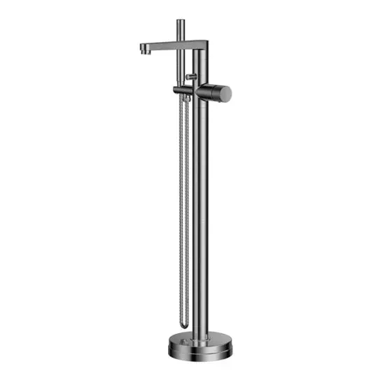 Scudo Koko Freestanding Basin Mixer, Gunmetal